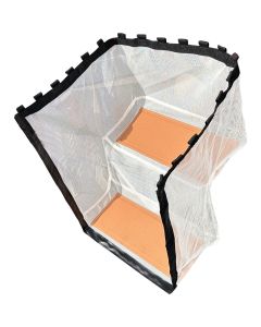 Mesh Step with 2 steps for Single Outboard Dock