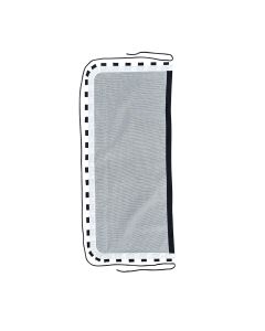 Straight Mesh for Twin Outboard Dock