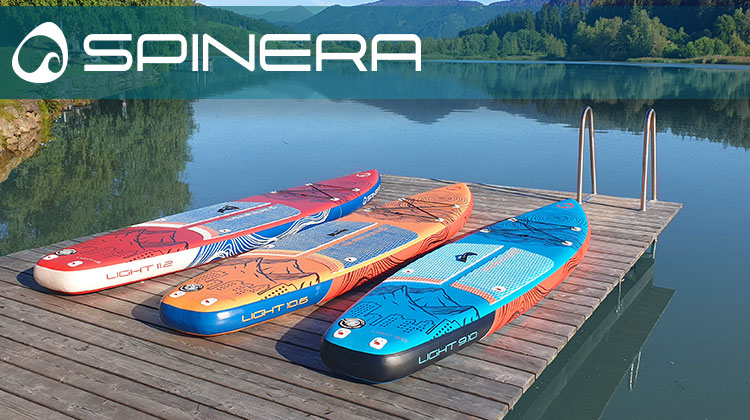 Spinera SUP Light Stand UP Paddle Board light water lake 