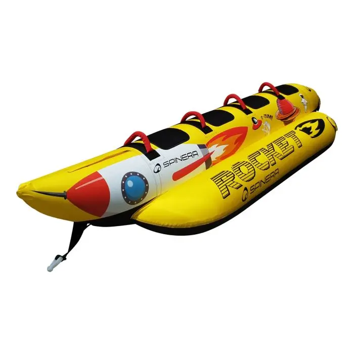 爆買いしたくなる Spinera 4 for Towable Tube, Banana inflatable - 4 Rocket アクセサリー