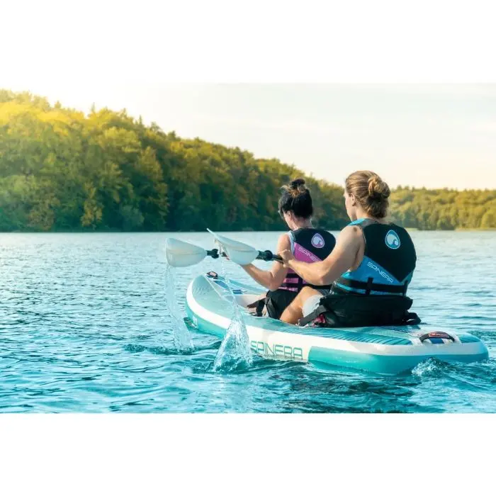 SPINERA SupKayak SK10 305 Cm - Aufblasbares SUP & Kajak | 3-in-1 Board Für Anfänger | Mit Tasche & Zubehör